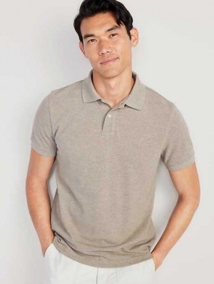 Old Navy Uniform Pique Polo Light Brown | ATM438250