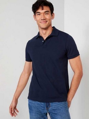 Old Navy Uniform Pique Polo Navy | QJL984562