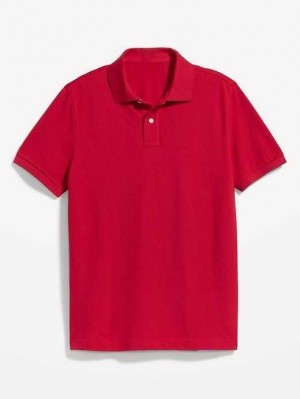 Old Navy Uniform Pique Polo Red | LSG298156