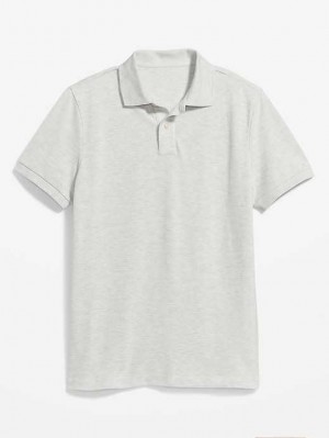 Old Navy Uniform Pique Polo White | JYU374850