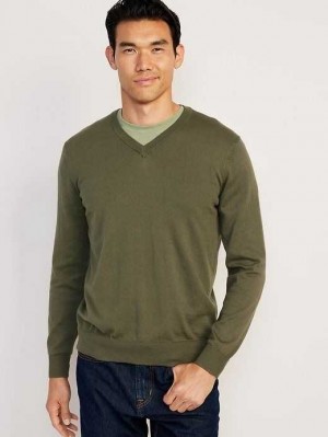 Old Navy V-Neck Sweater Alpine Tundra | PXF648573