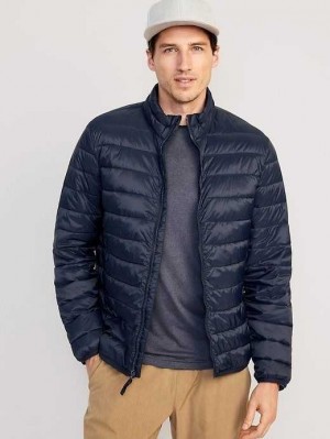 Old Navy Water-Resistant Narrow-Channel Puffer Jacket Navy | YDE487513