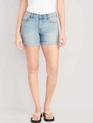 Old Navy Wow Jean Shorts Light Wash | ICF479201