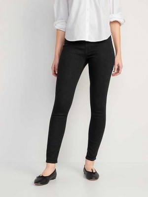 Old Navy Wow Super-Skinny Black Jeggings Black | KJQ436817