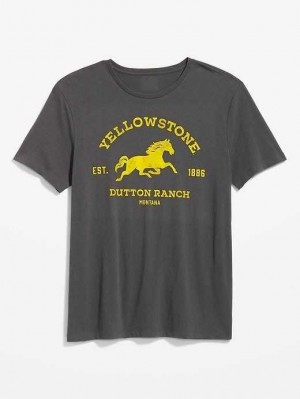 Old Navy Yellowstone Gender-Neutral Graphic T-Shirt Panther | OPW521096