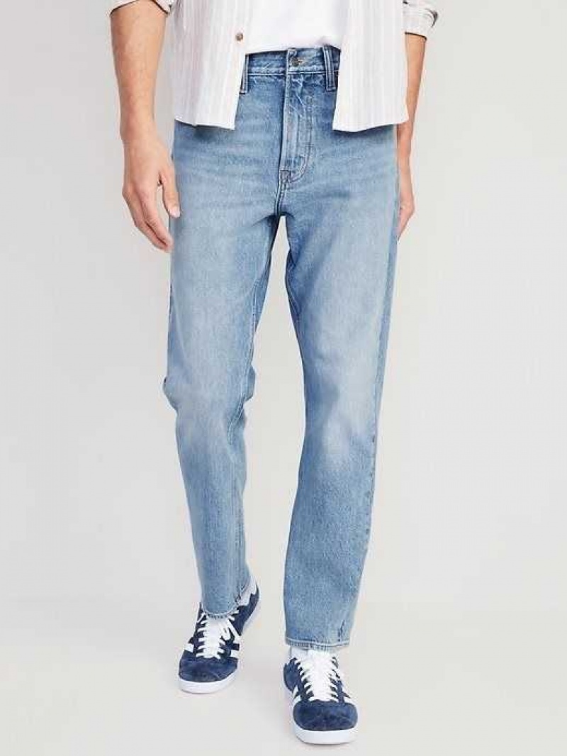 Old Navy 90s Straight Built-In Flex Jeans Light Wash | GRE471530