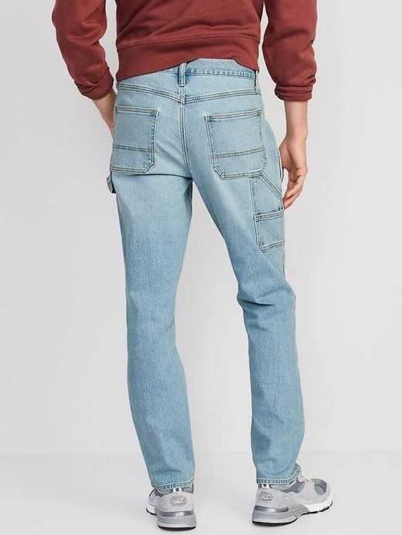 Old Navy 90's Straight Built-In Flex Workwear Carpenter Jeans Wash | IVG379284