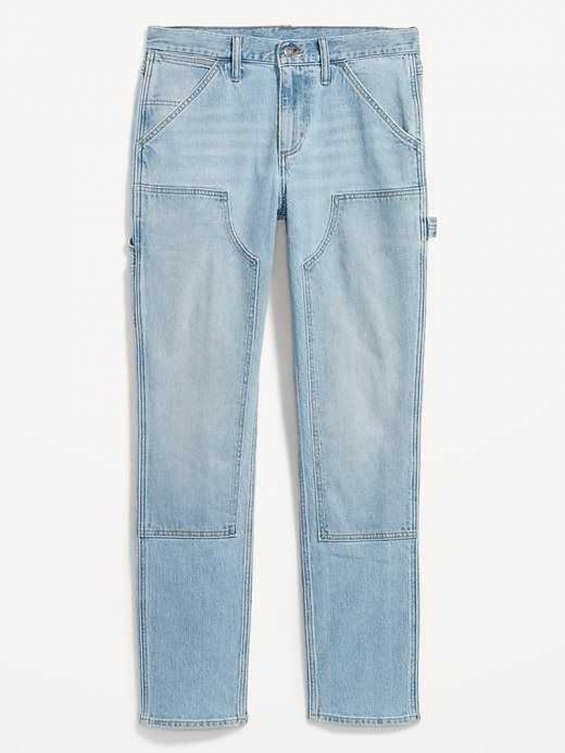 Old Navy 90's Straight Built-In Flex Workwear Carpenter Jeans Wash | IVG379284