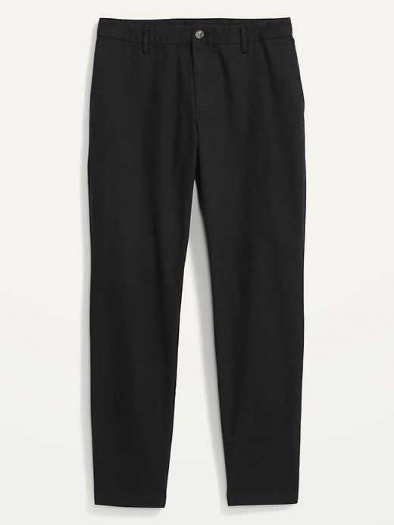 Old Navy Athletic Built-In Flex Rotation Chino Pants Black | JMT786251