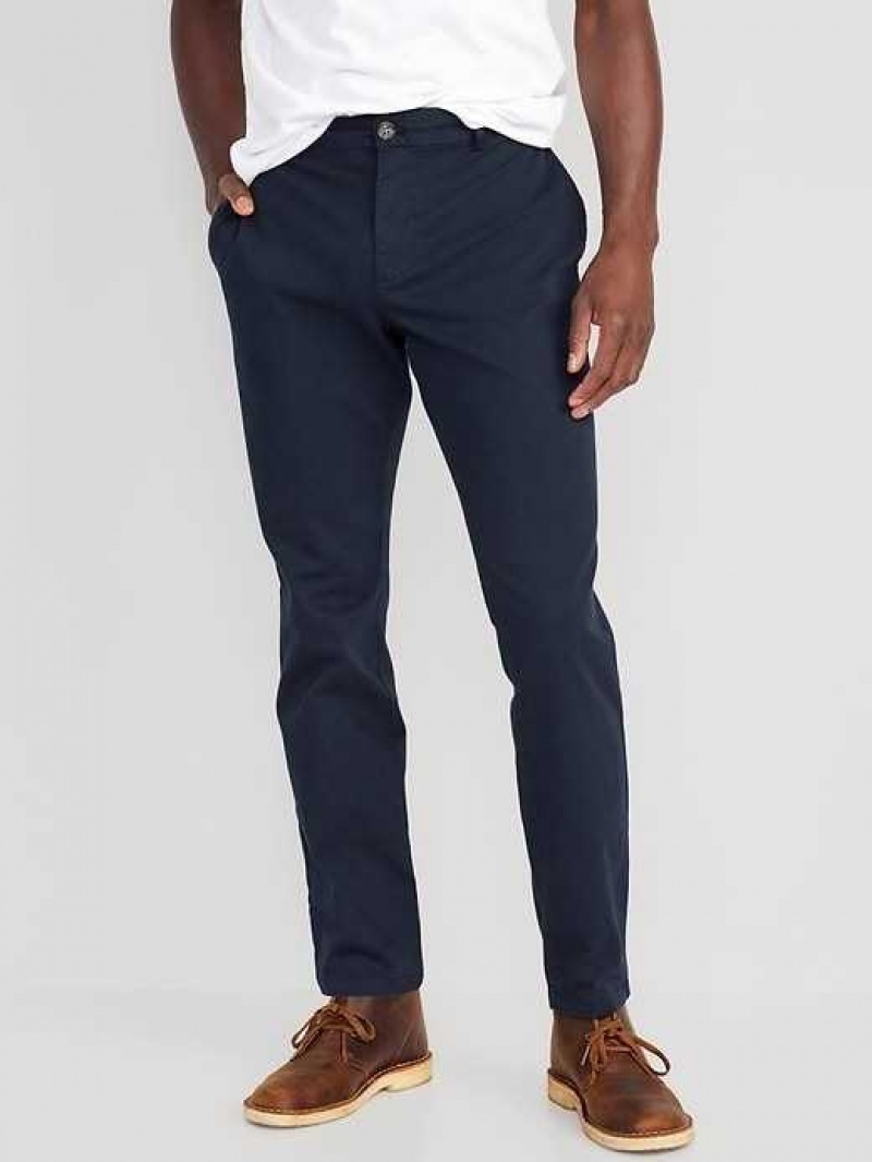 Old Navy Athletic Built-In Flex Rotation Chino Pants Navy | YFG032876