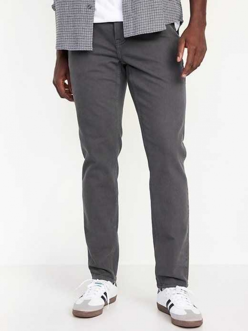 Old Navy Athletic Taper Five-Pocket Pants Dark Grey | DSG351428