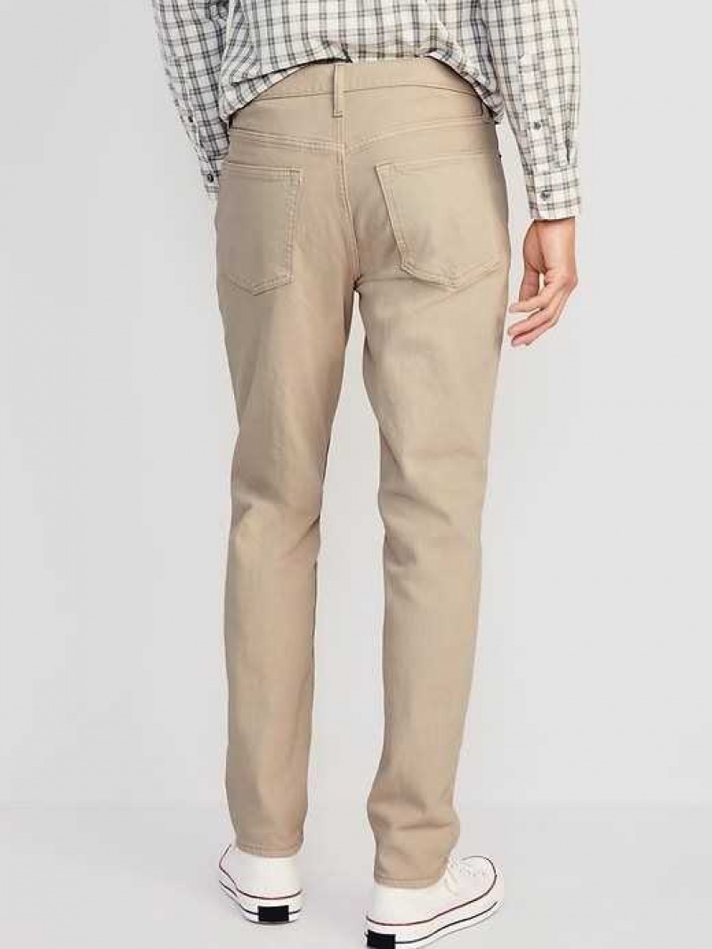 Old Navy Athletic Taper Five-Pocket Pants Light Khaki | ARW674980