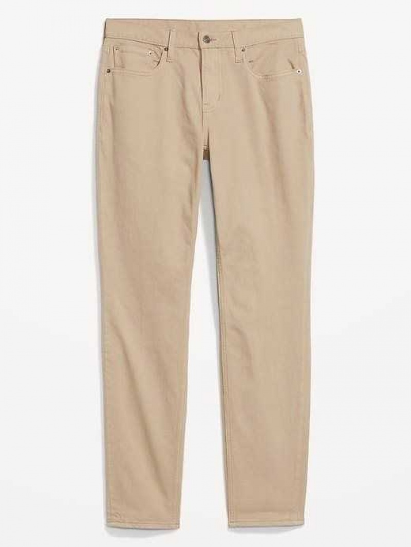 Old Navy Athletic Taper Five-Pocket Pants Light Khaki | ARW674980