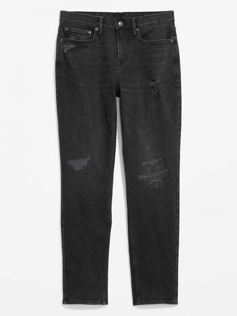 Old Navy Athletic Taper Jeans Black Wash | PJY981352