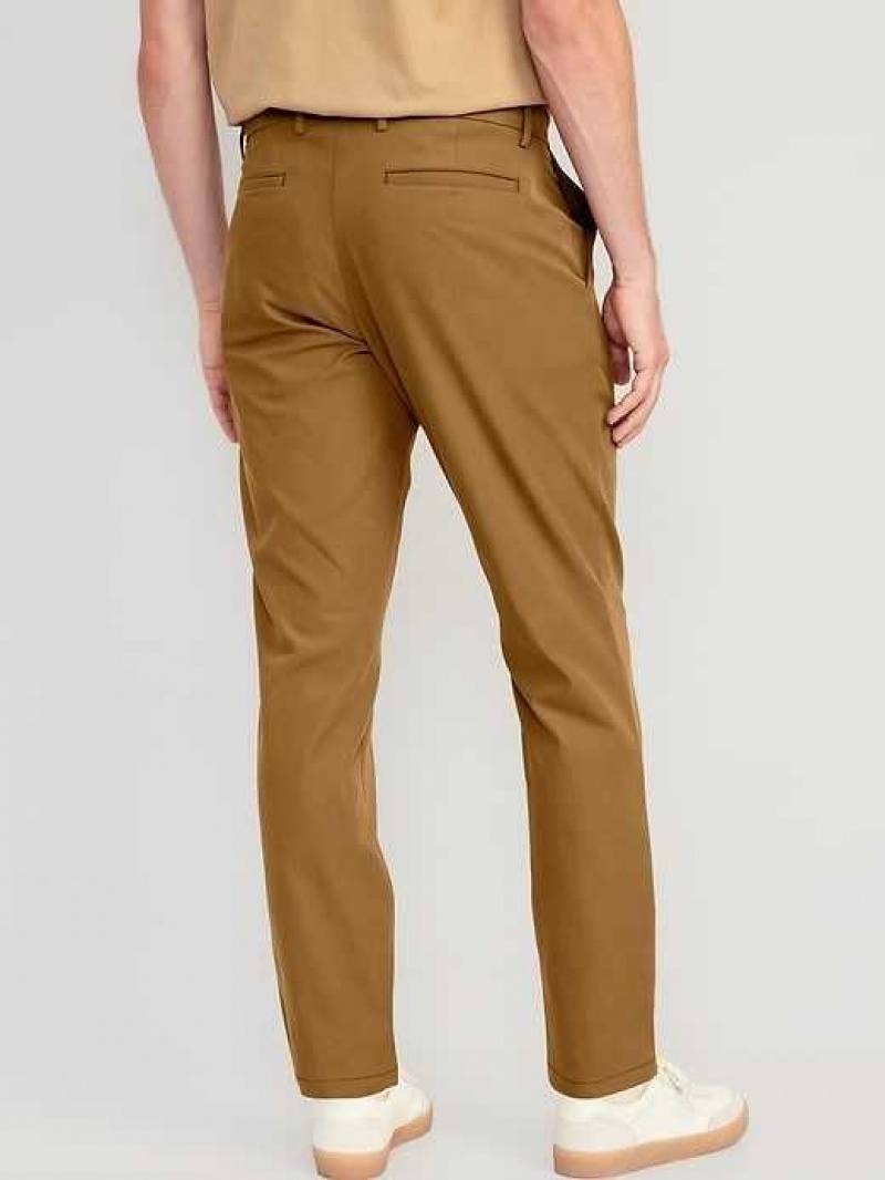 Old Navy Athletic Ultimate Tech Built-In Flex Chino Pants Khaki | NMZ945186