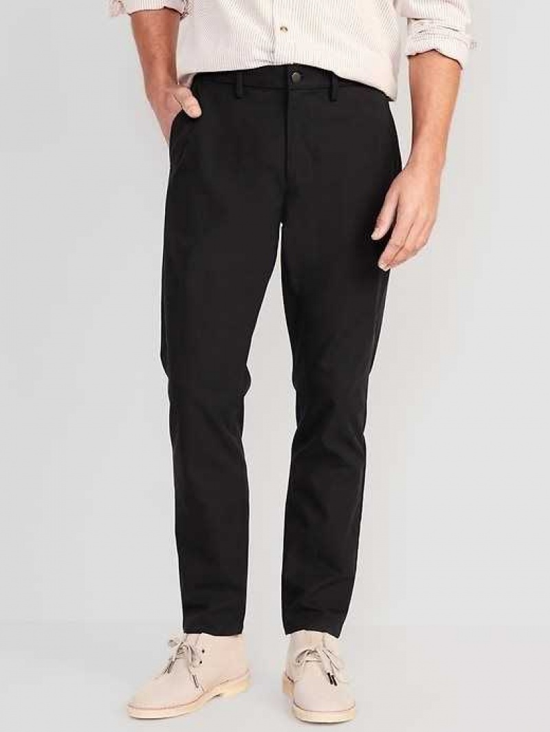 Old Navy Athletic Ultimate Tech Built-In Flex Chino Pants Black | LWN547293