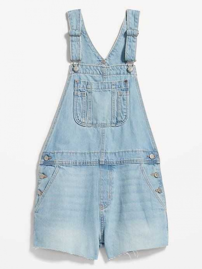 Old Navy Baggy Cut-Off Jean Shortalls Danna | FTO295704