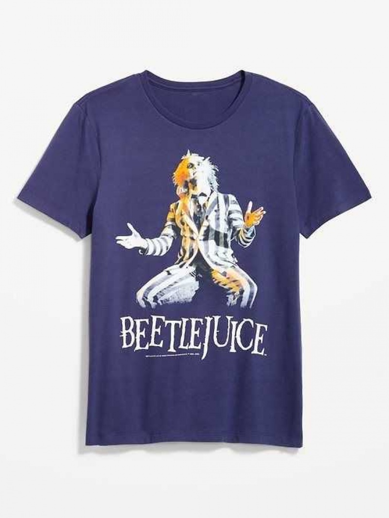 Old Navy Beetlejuice Gender-Neutral T-Shirt Bluesday | GKH187325