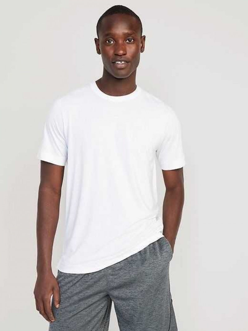 Old Navy Beyond 4-Way Stretch T-Shirt White | ZOU531746