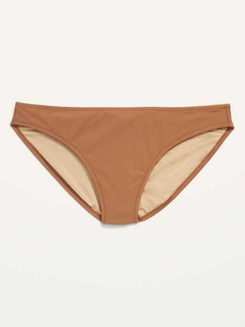 Old Navy Bikini Swim Bottoms Coffee | VLZ762351