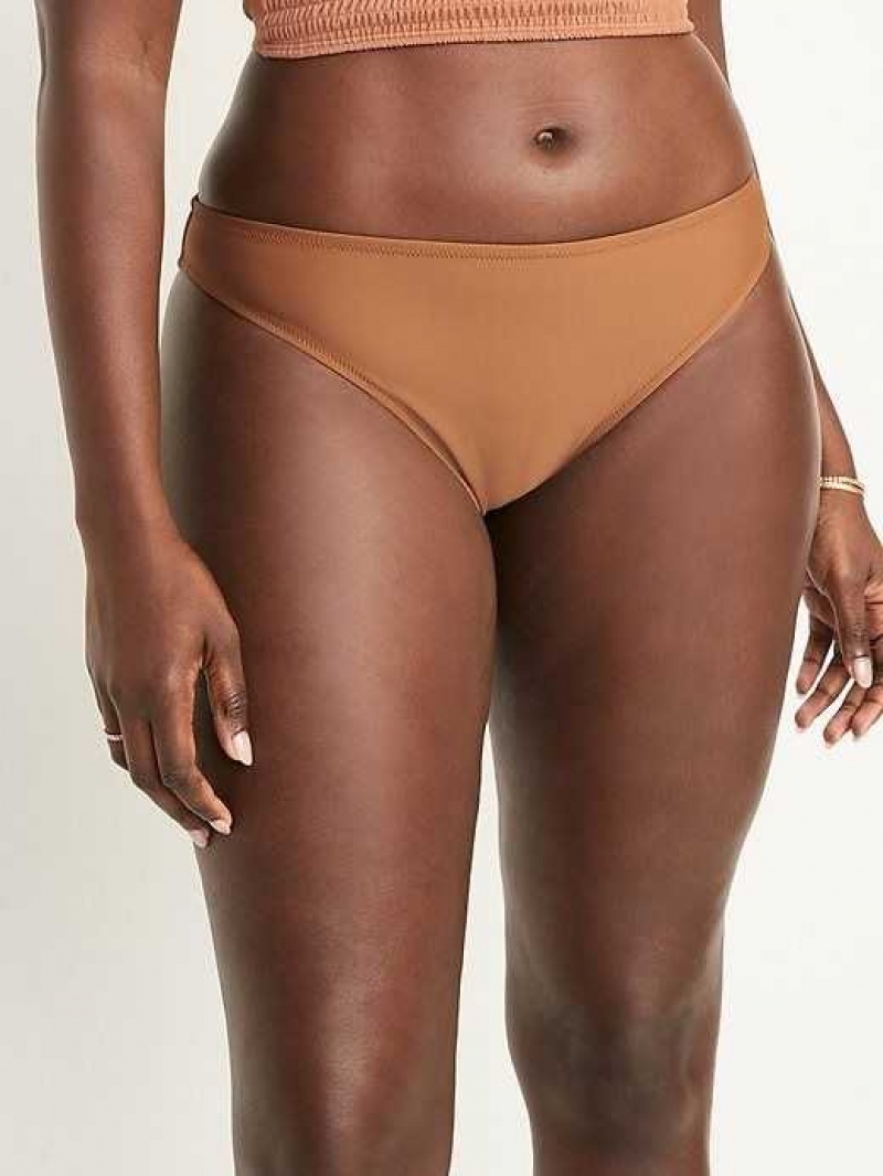 Old Navy Bikini Swim Bottoms Coffee | VLZ762351