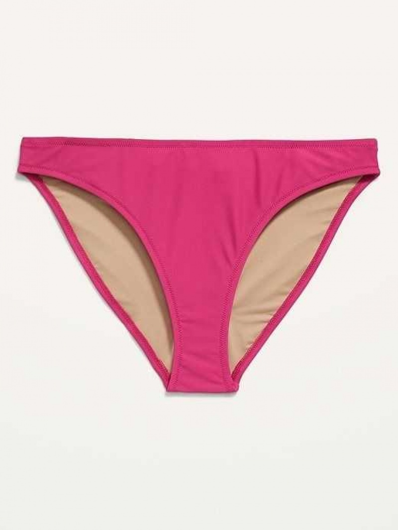 Old Navy Bikini Swim Bottoms Raspberry Tart | QPK789531