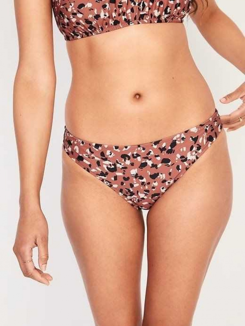 Old Navy Bikini Swim Bottoms Warm Hickory | IHM120597