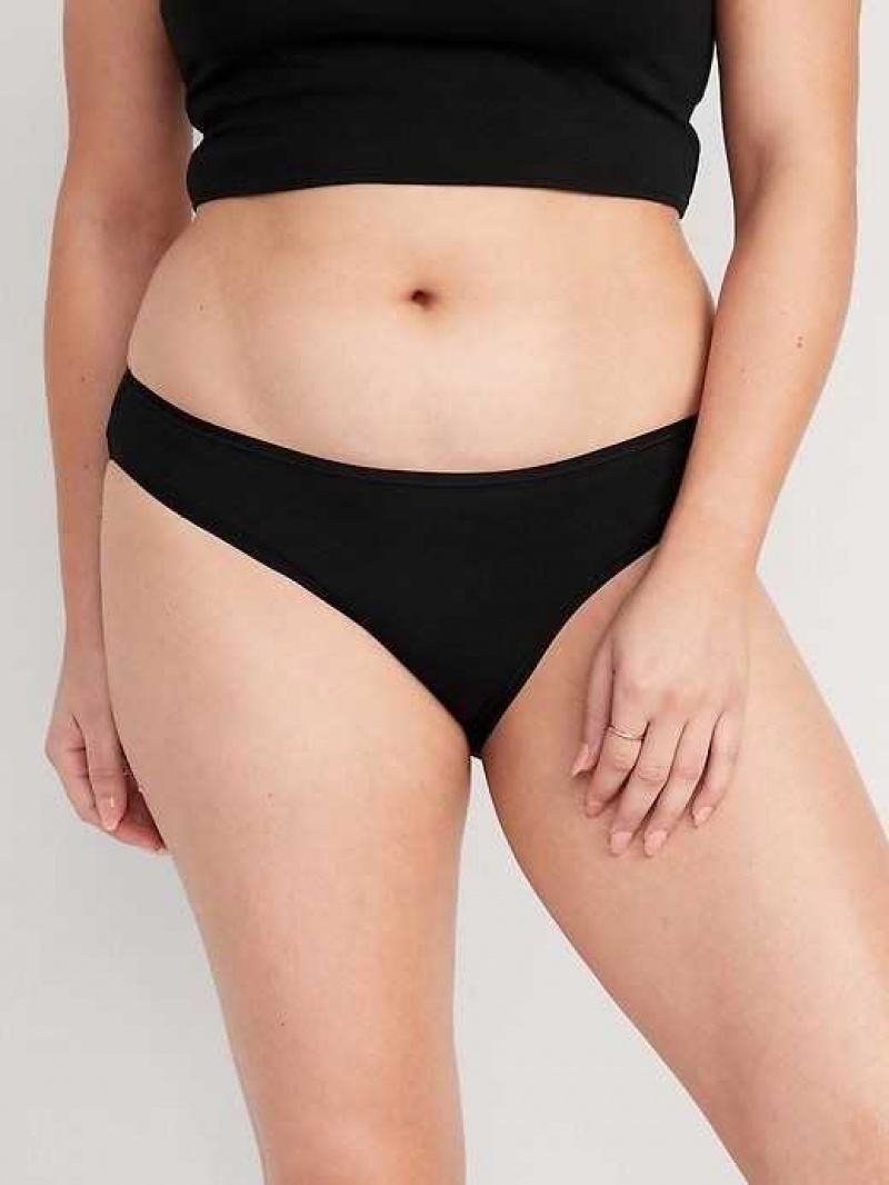 Old Navy Bikini Underwear Black | WVJ160793