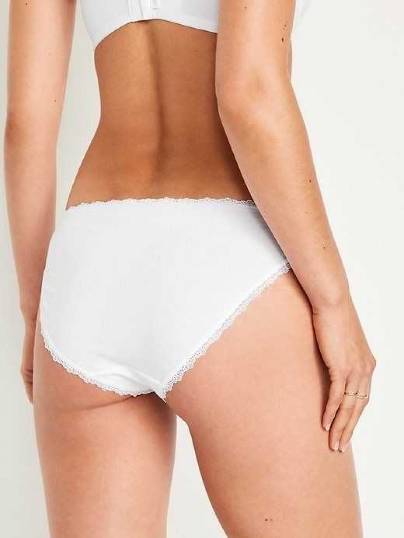 Old Navy Bikini Underwear White | SLZ820736