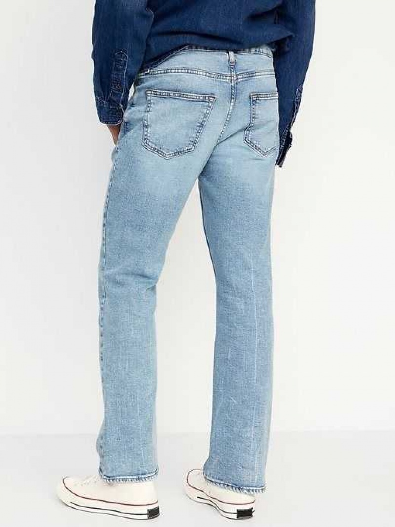 Old Navy Boot-Cut Built-In Flex Jeans Light Indigo | WBU120698