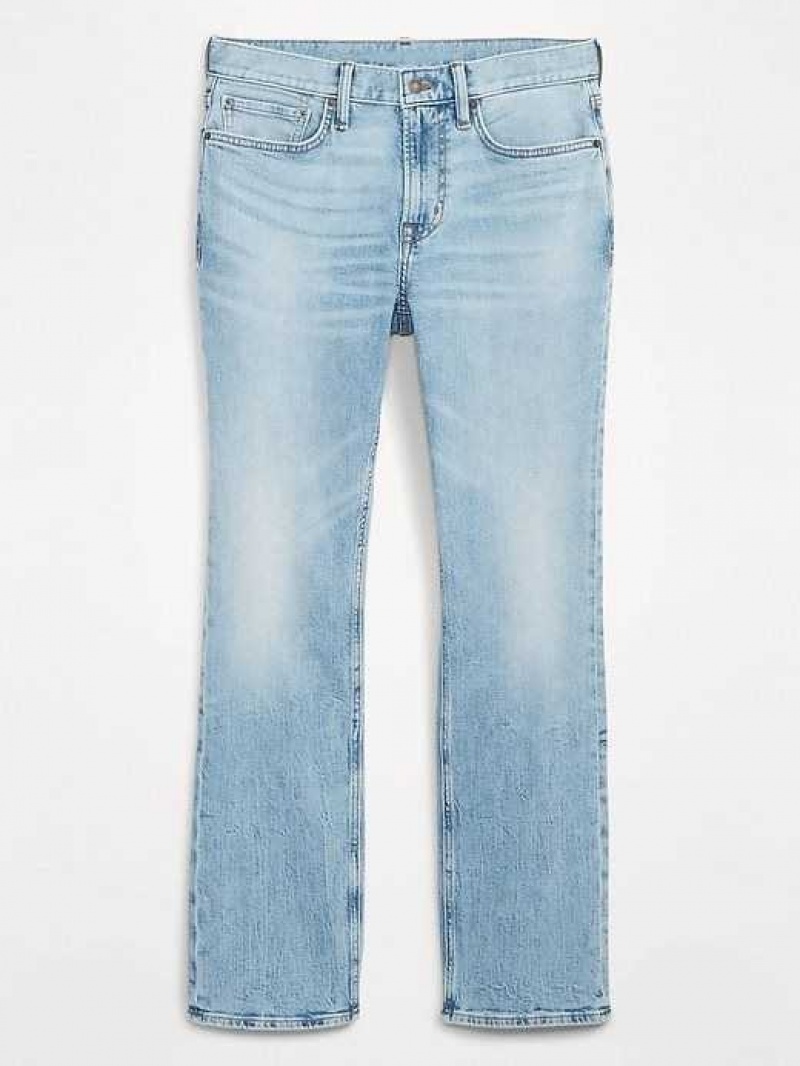 Old Navy Boot-Cut Built-In Flex Jeans Light Indigo | WBU120698