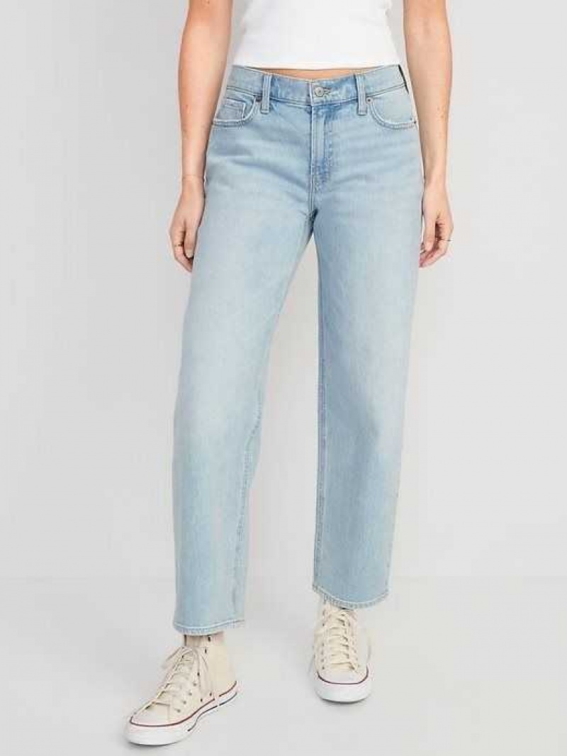 Old Navy Boyfriend Loose Jeans Light Wash | JVW893765