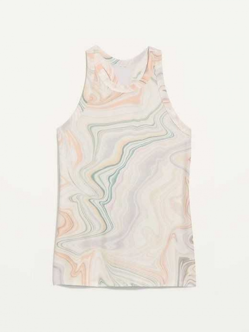 Old Navy Breathe ON Mesh-Racerback Tank Top Swirl Pop | RXN046159