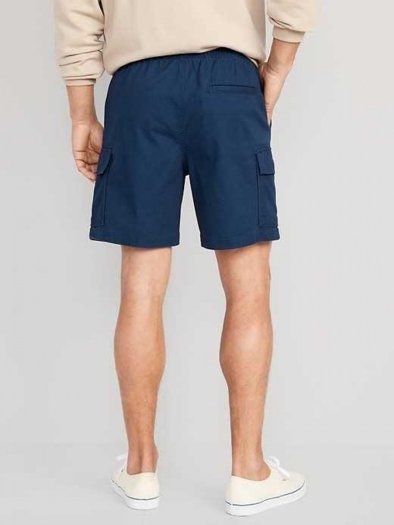 Old Navy Cargo Jogger Shorts Obscure Night | JBT348792