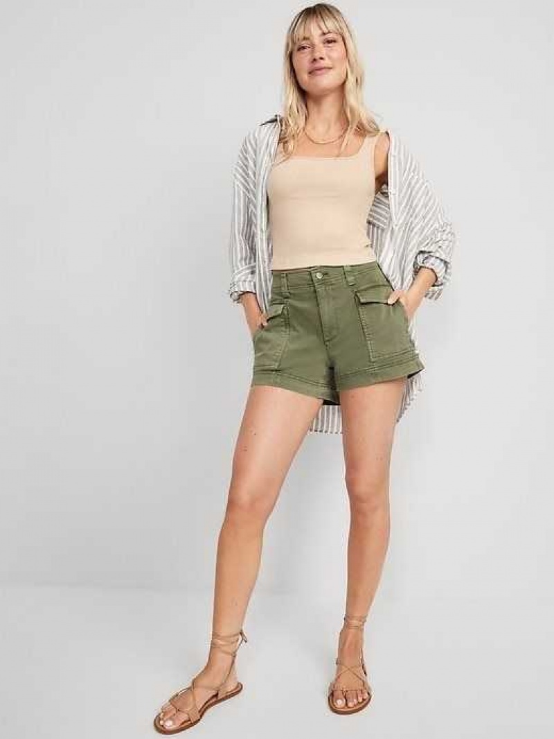 Old Navy Cargo Shorts Alpine Tundra | YDR530829