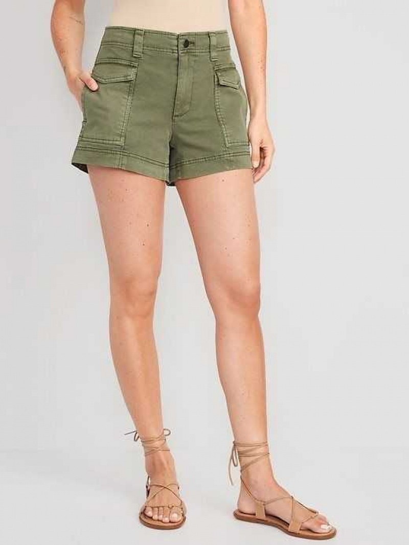 Old Navy Cargo Shorts Alpine Tundra | YDR530829