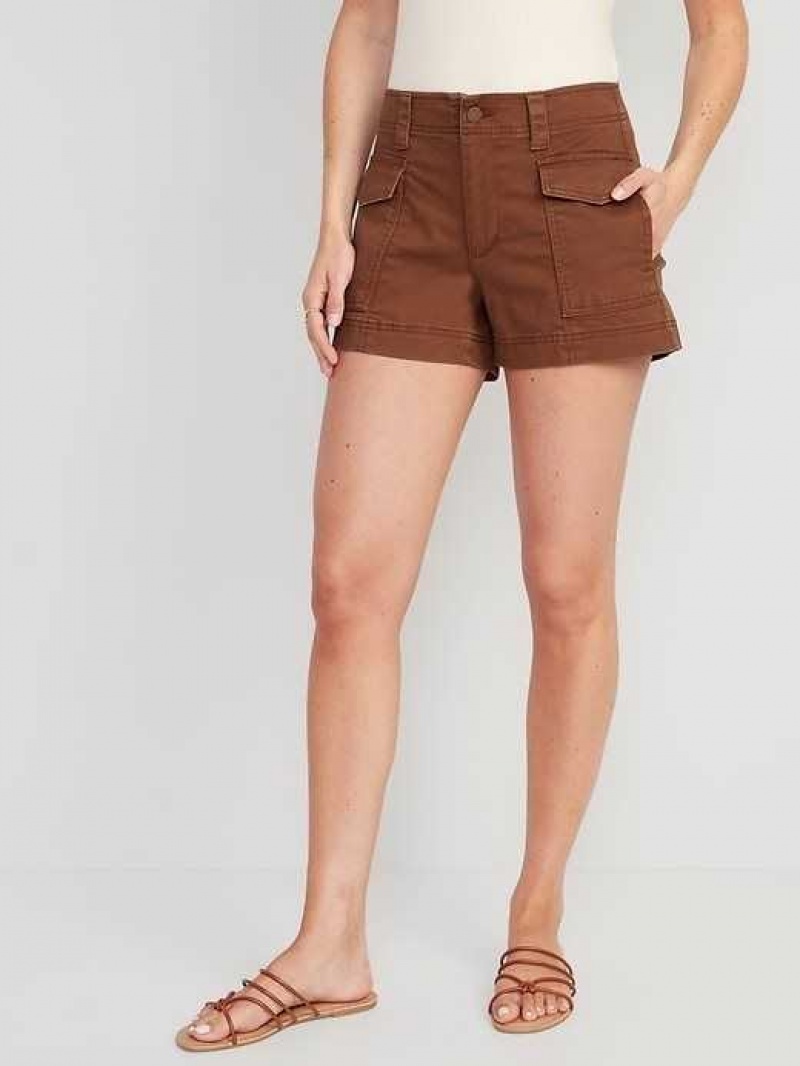 Old Navy Cargo Shorts Cocoa | AKJ840179