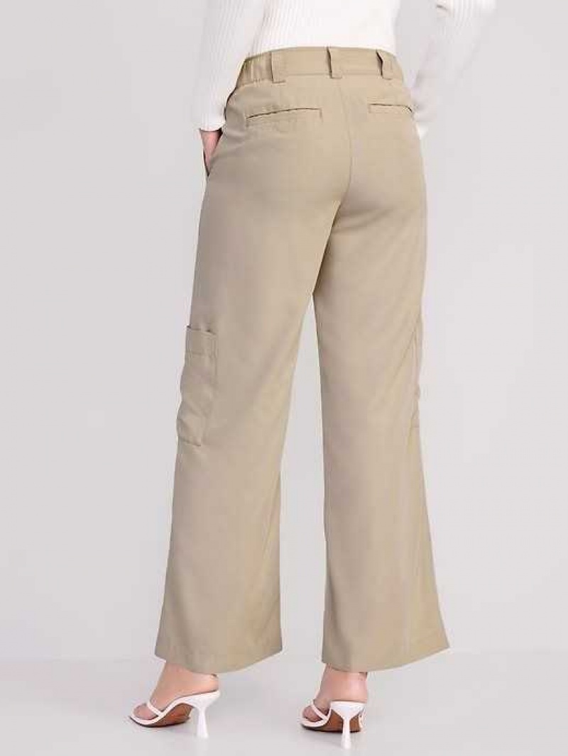 Old Navy Cargo Wide-Leg Pants Grey | VIJ243718