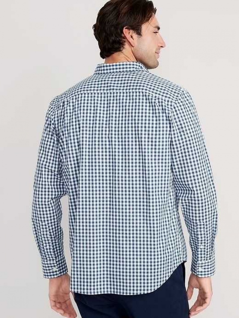 Old Navy Classic-Fit Everyday Shirt Blue | LWQ485923