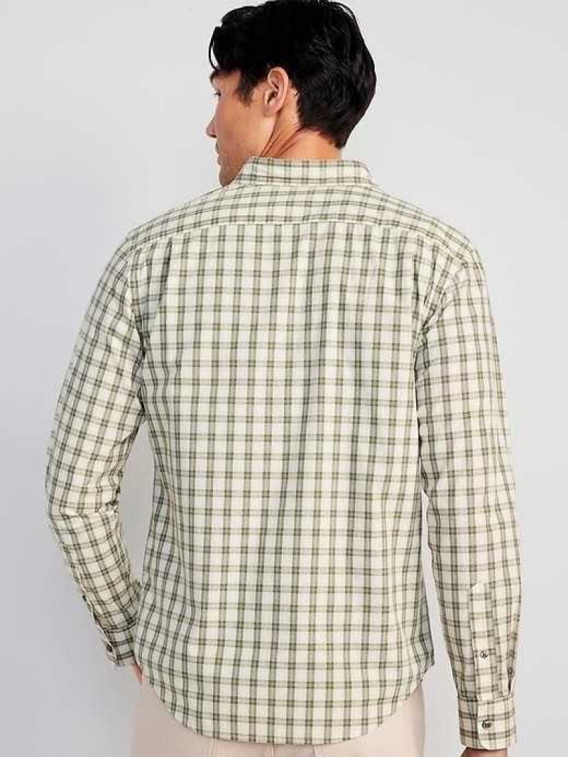 Old Navy Classic-Fit Everyday Shirt Green | TGA236490