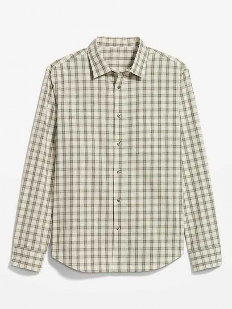 Old Navy Classic-Fit Everyday Shirt Green | TGA236490