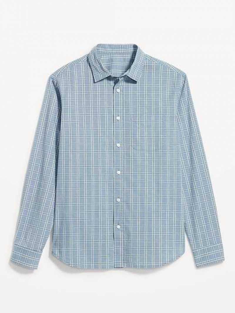 Old Navy Classic-Fit Everyday Shirt Light Blue | RVG645293