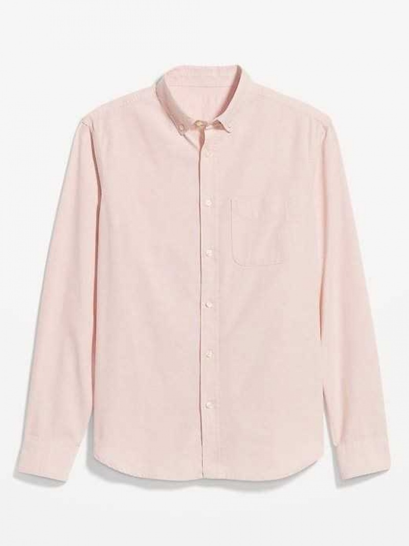 Old Navy Classic-Fit Non-Stretch Everyday Oxford Shirt Pink | CBK480531