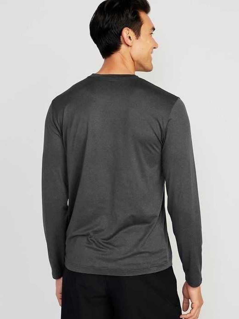 Old Navy Cloud 94 Soft Long-Sleeve T-Shirt Panther | VHR279601