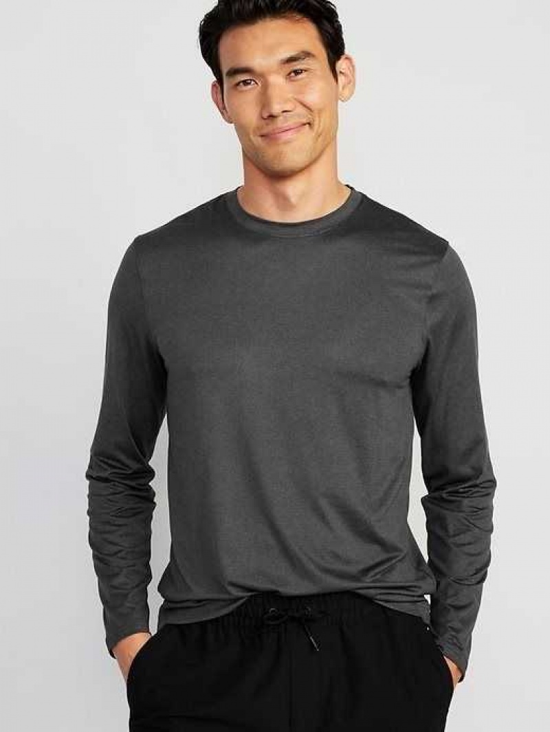 Old Navy Cloud 94 Soft Long-Sleeve T-Shirt Panther | VHR279601