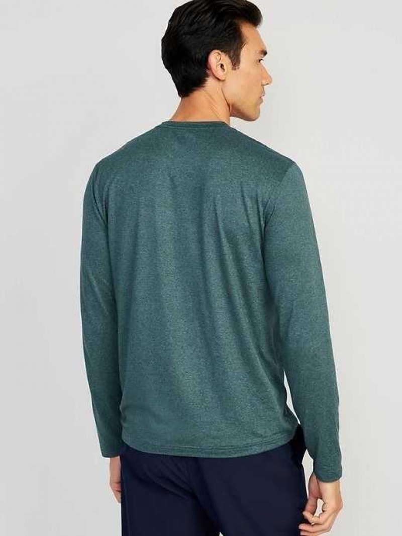 Old Navy Cloud 94 Soft Long-Sleeve T-Shirt Deep Green | ZKF329765