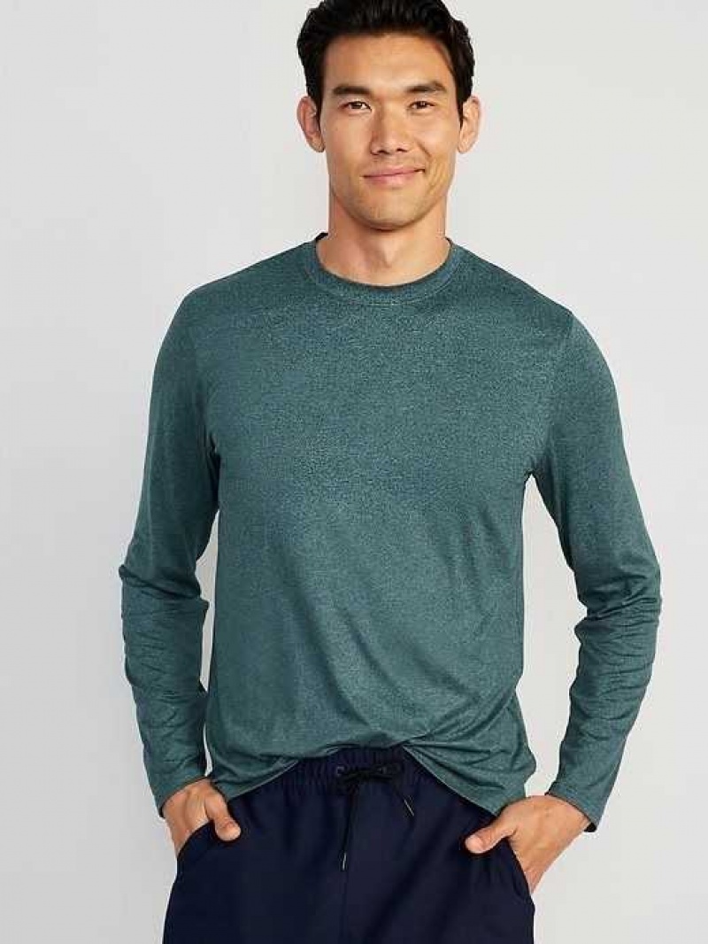 Old Navy Cloud 94 Soft Long-Sleeve T-Shirt Deep Green | ZKF329765