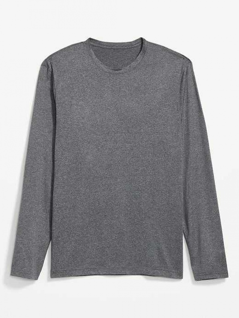 Old Navy Cloud 94 Soft Long-Sleeve T-Shirt Grayscale | MEN251786