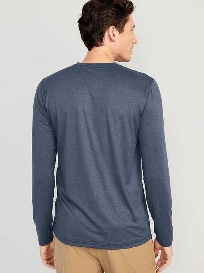 Old Navy Cloud 94 Soft Long-Sleeve T-Shirt Wintry Waters | HKS806327