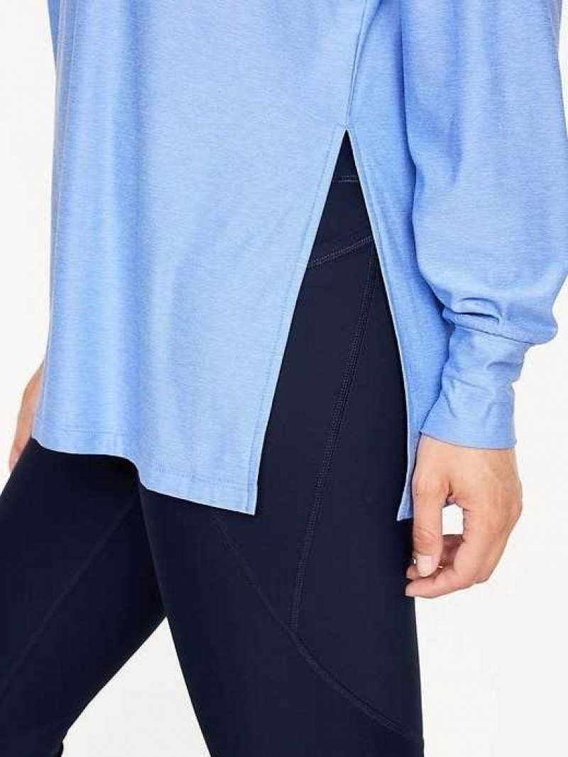 Old Navy Cloud 94 Soft Long Sleeve Tunic Blue | KTD083426